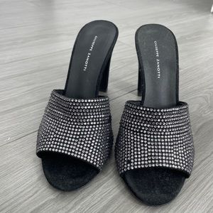 Giuseppe Zanotti crystal mules